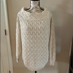 Cozy cream colored sweater